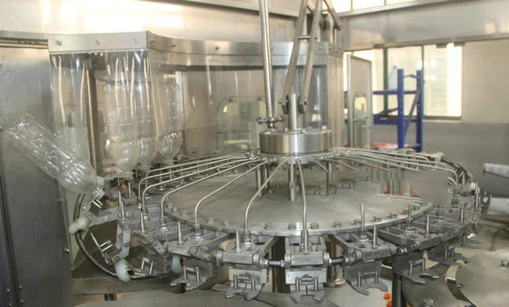 Mesin Pengisian Botol Jus 5.6KW pemasok