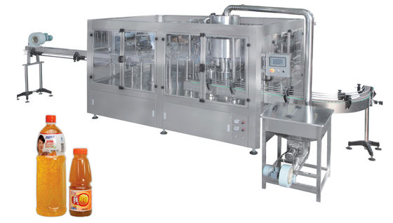 Stainless Steel 4 in 1 6000 BPH Mesin Pembotolan Otomatis